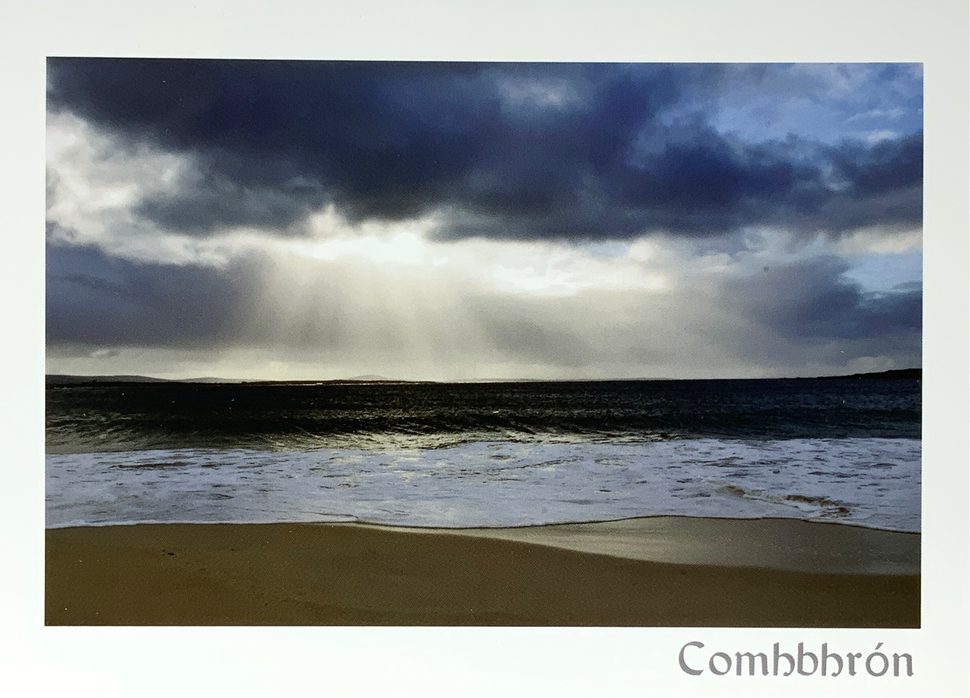 Catherine Dunne Card - Sunlights On The Sea (Sympathy)