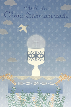 Communion Card - Beannachtai Dé art...