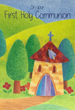 Communion Card - May Your Faith Be The Sunshine ... (Traditional)