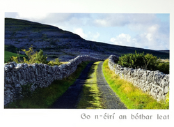 Catherine Dunne Card - May The Road Rise To Meet You