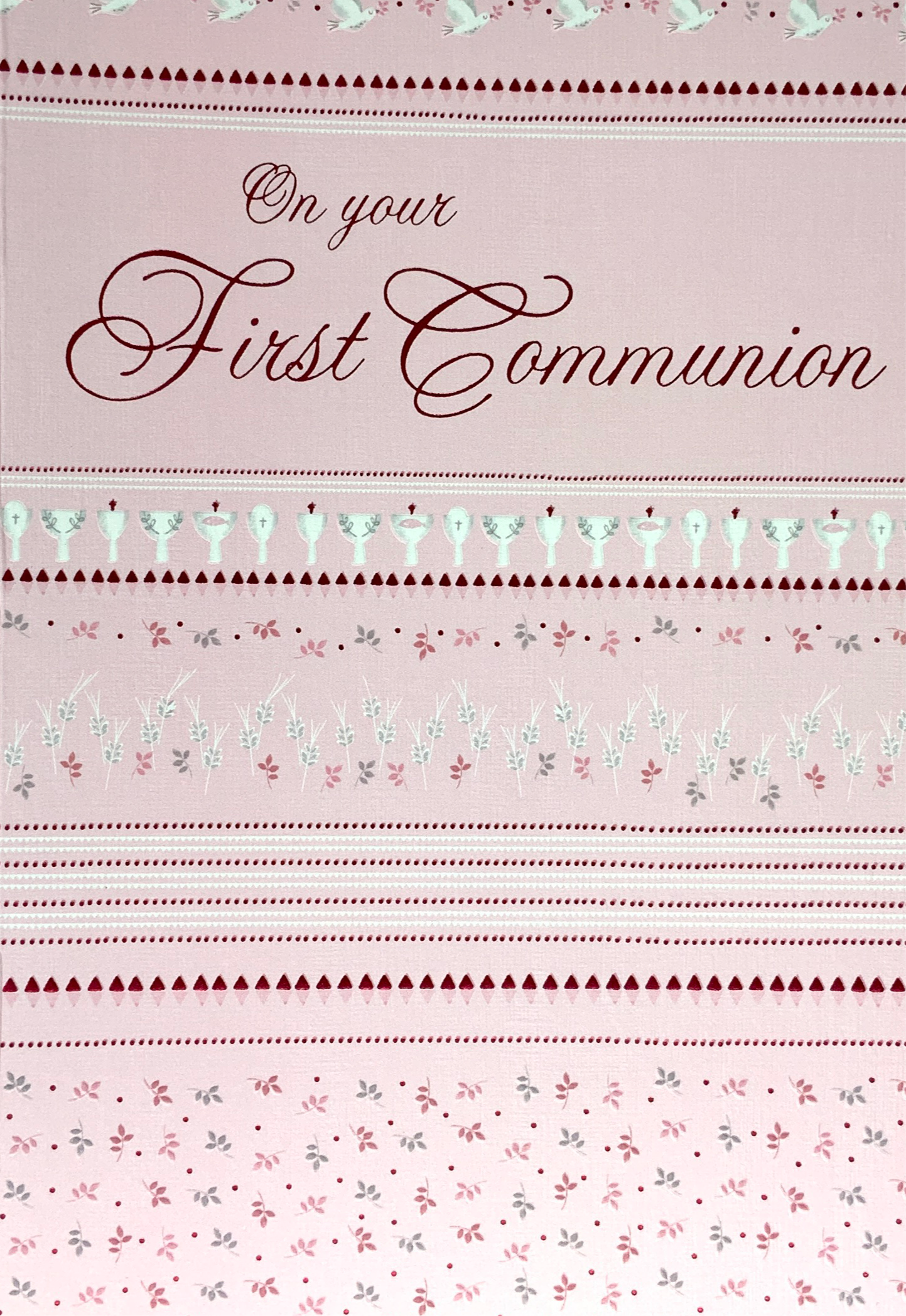 Communion Card - On Your First Communion (Girl)