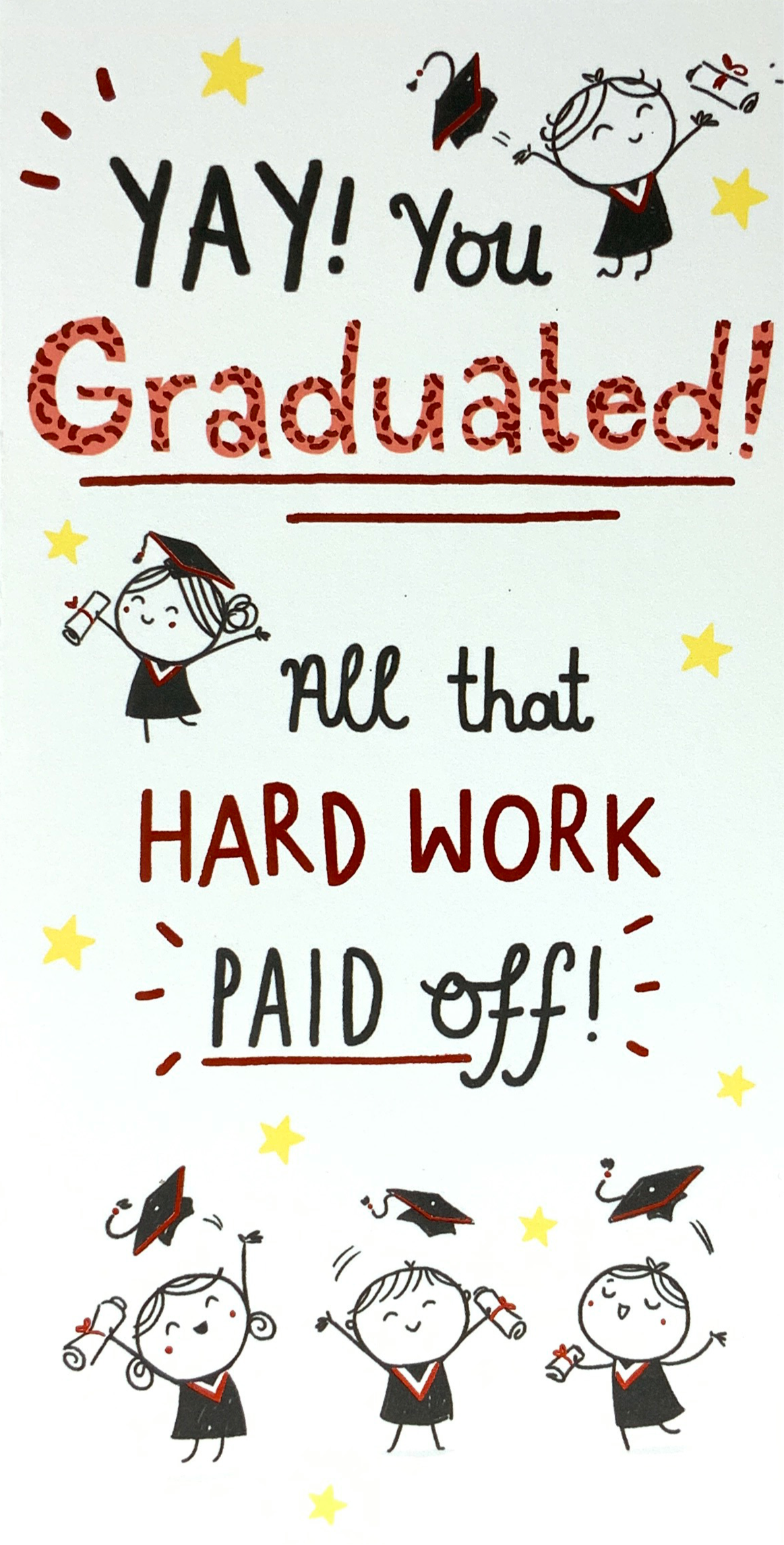 Graduation Card - All That Hard Work