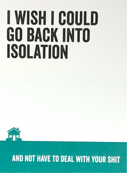 Humor Card - I Wish I Could