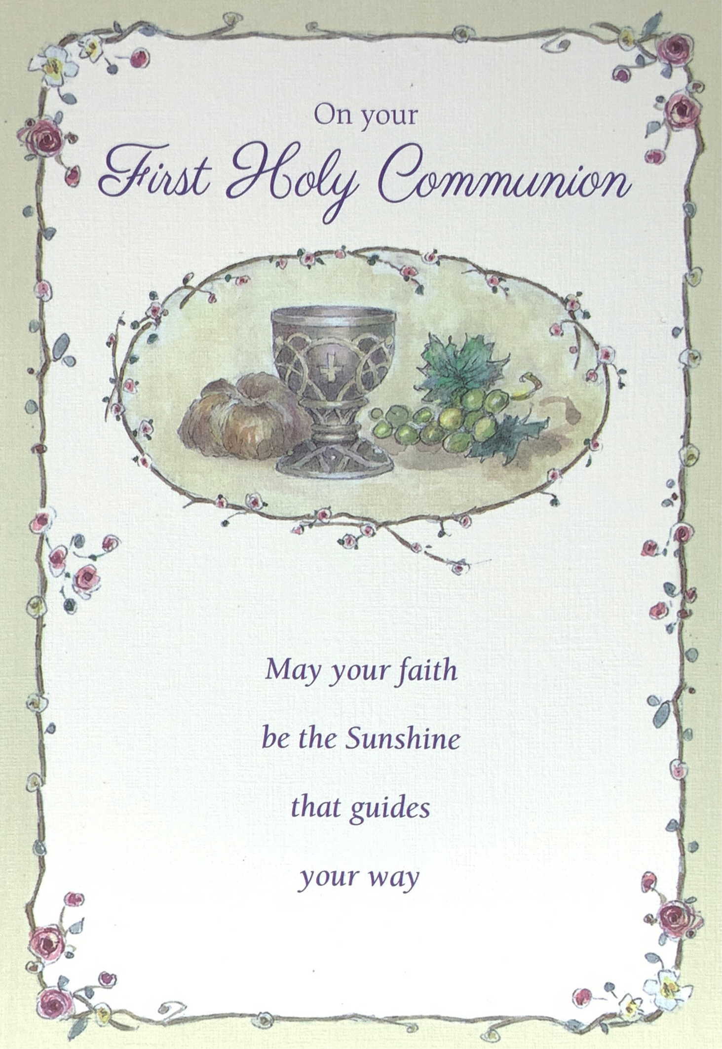 Communion- Congratulations On Your Special Day