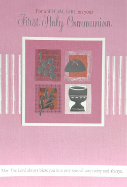 Communion Card - Jesus Loves You So Much (Traditional)