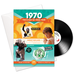 Born in year 1970 - The Story Of Your Year (Includes CD)