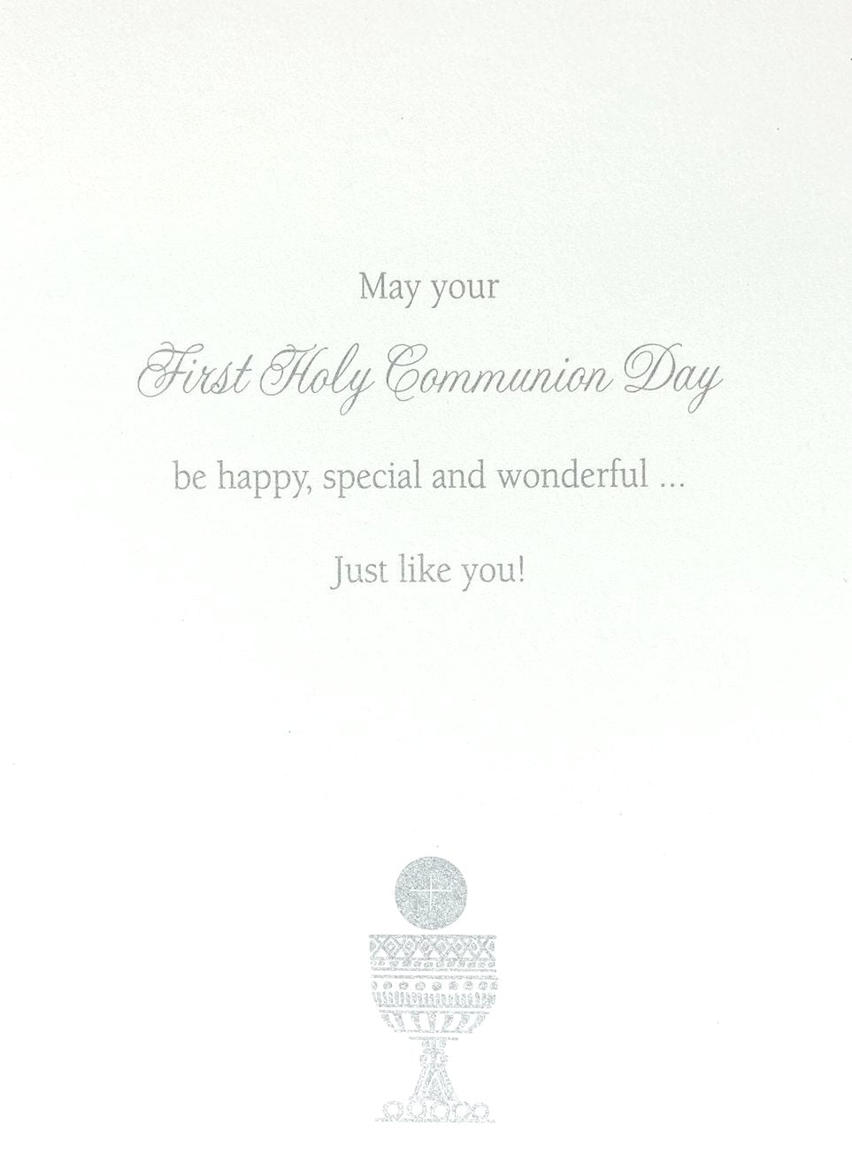 Communion Card - Granddaughter / Be Happy, Special & Wonderful
