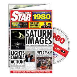 Born in year 1980 - Star (Includes DVD)