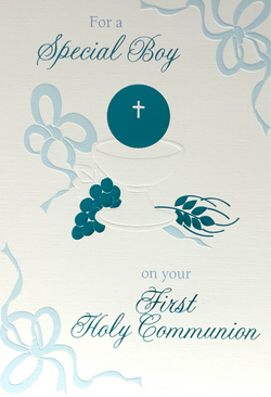 Communion Card - On Your Very Special Day (Boy)