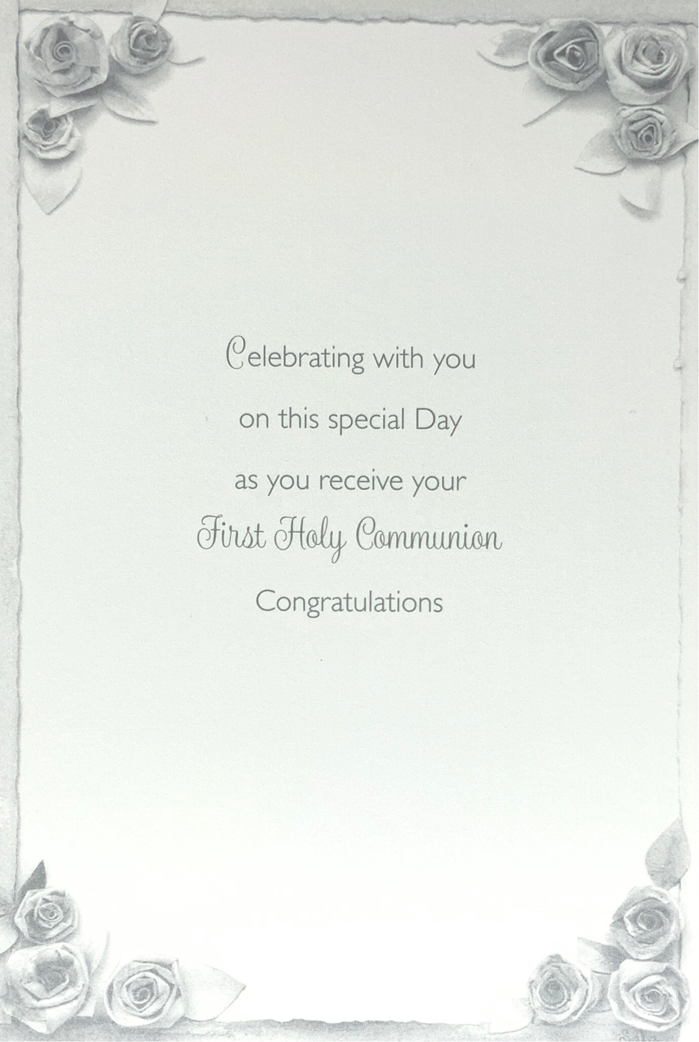 Communion Card - Celebrating With You...