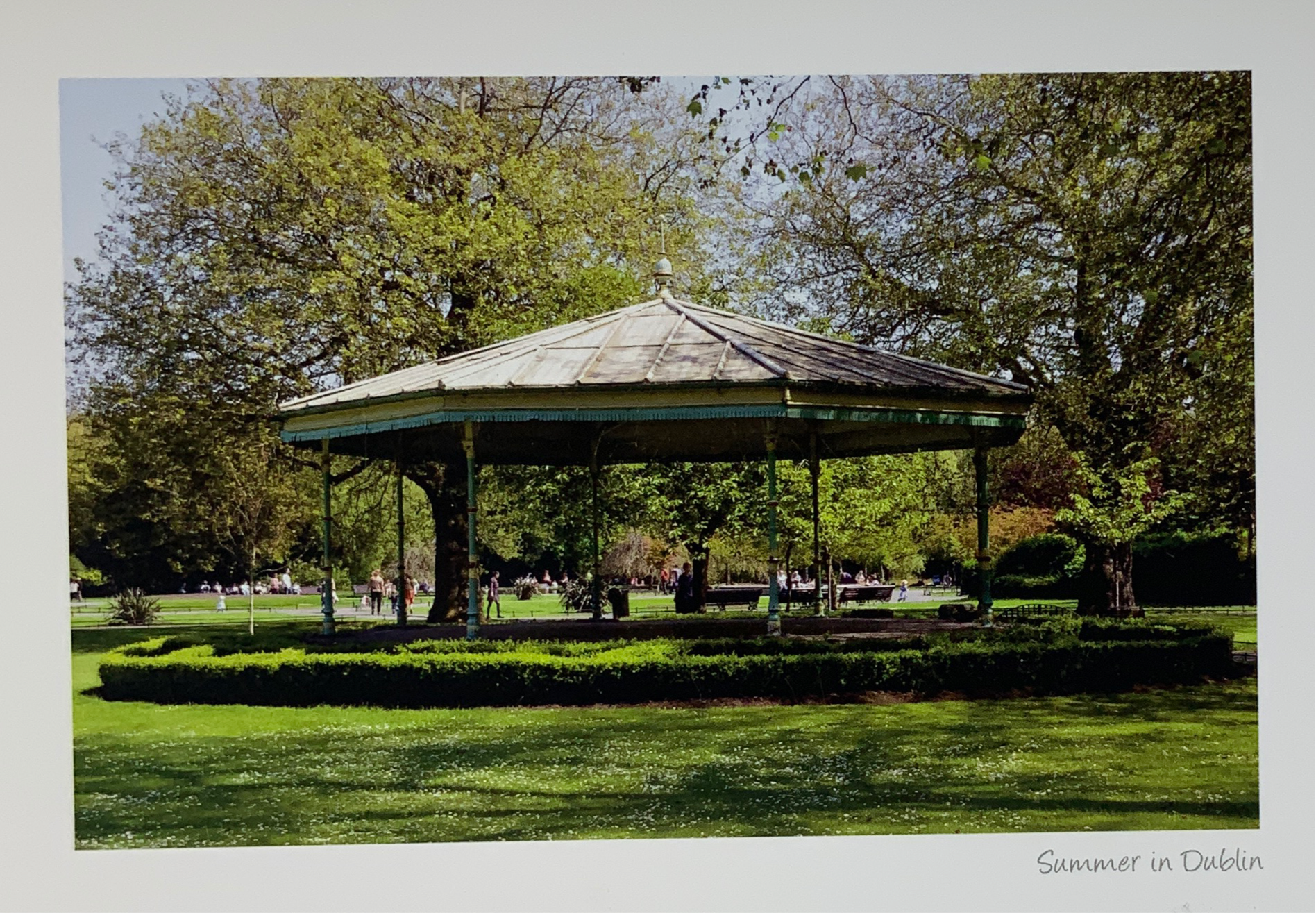Catherine Dunne Card - St Stephen’s Green, Dublin (Blank)