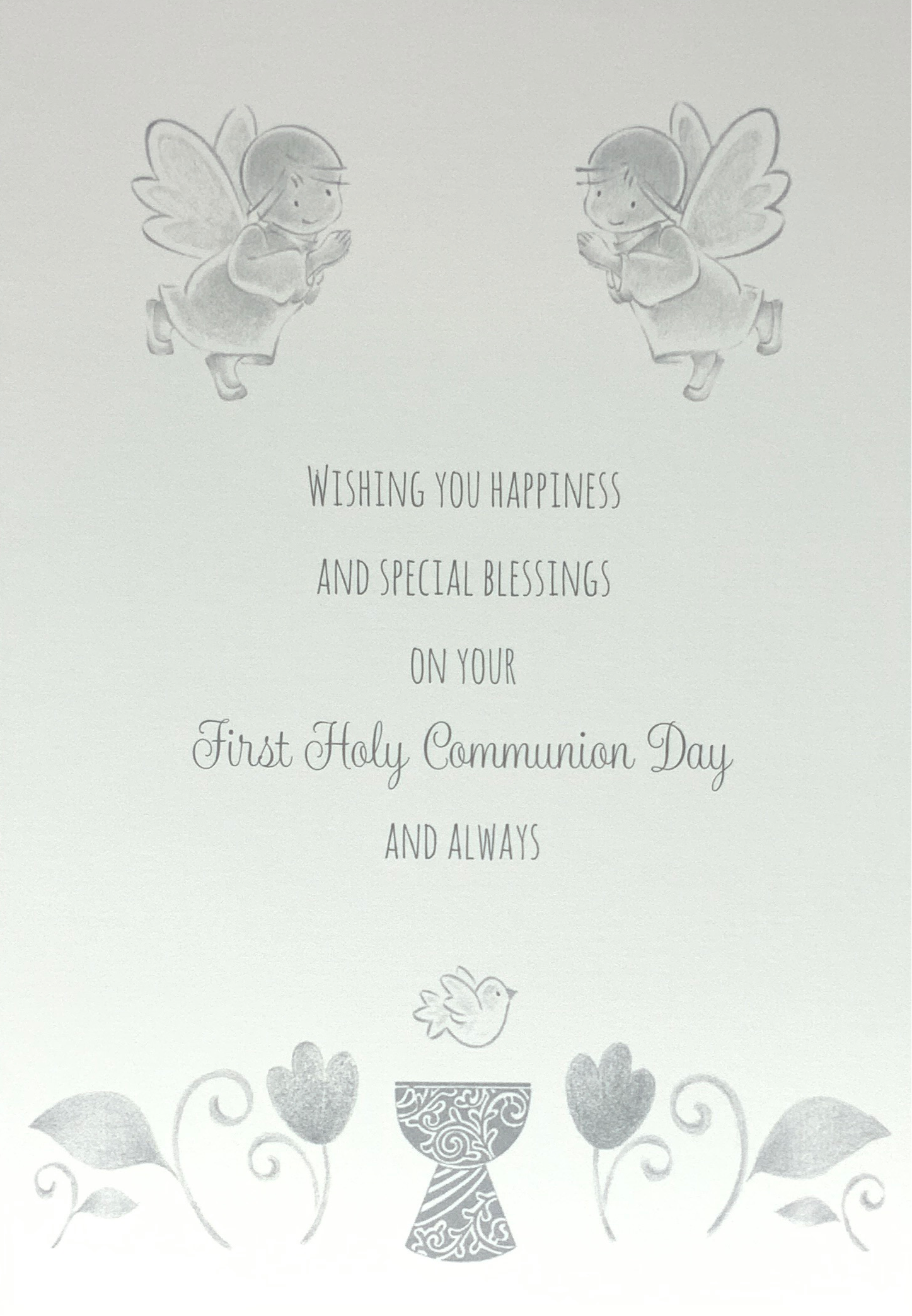 Communion Card - Little Angels (Traditional)