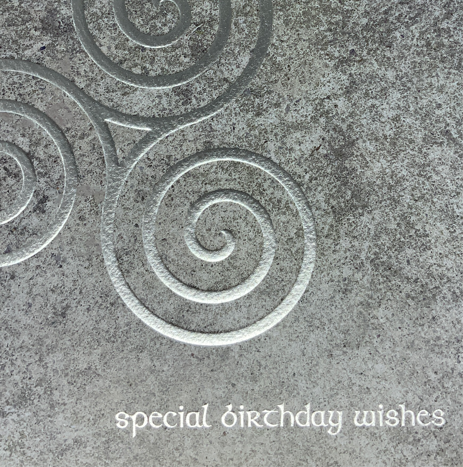 Birthday Card - Celtic Spiral Knot