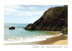 Catherine Dunne Card - A Man Sitting On The Mountain