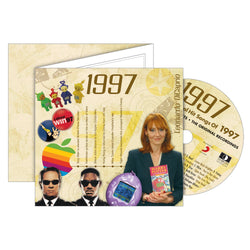 Born in year 1997 - Hit Songs 0f 1997 (Includes CD)