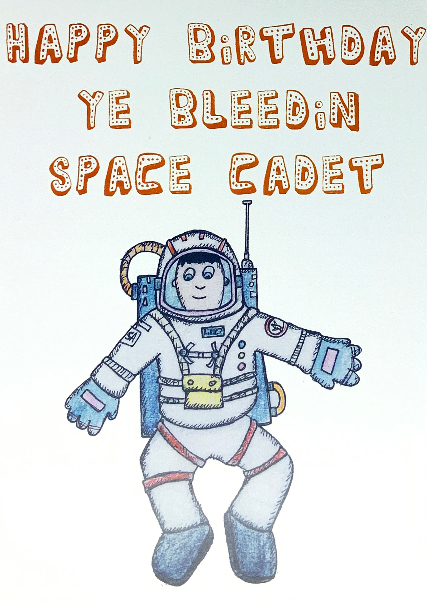 Dublin Card Company - Space Cadet (birthday)