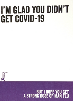 Humor Card - I’m Glad