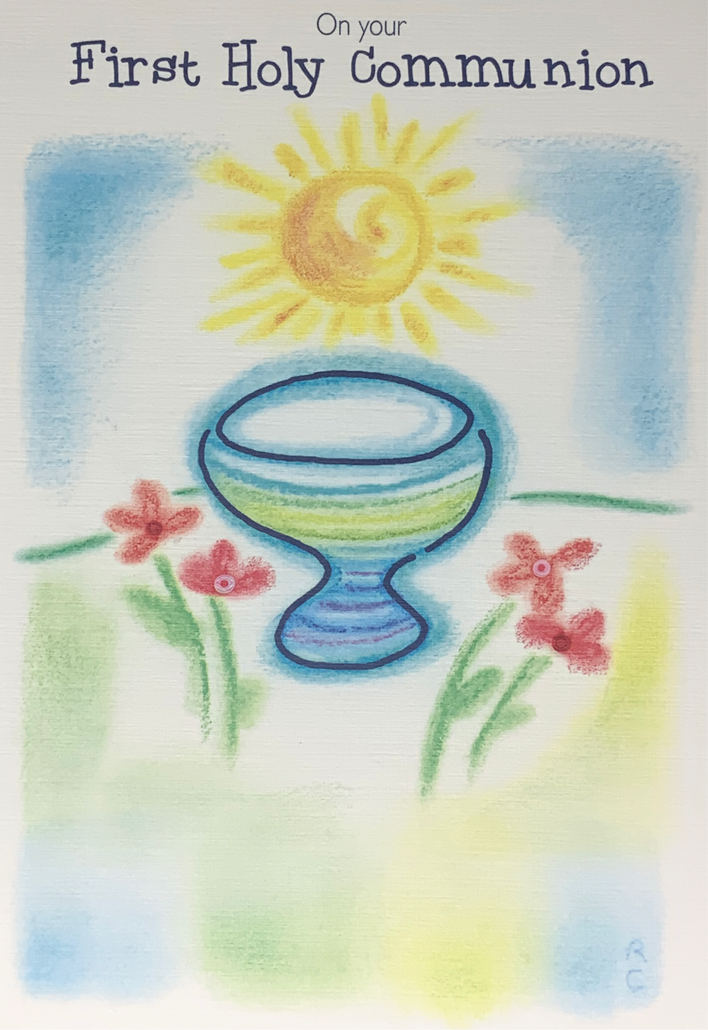 Communion Card - May Your 1st Holy Communion Day Bring You Peace