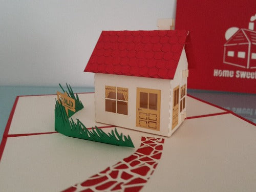 New Home Pop Up Card