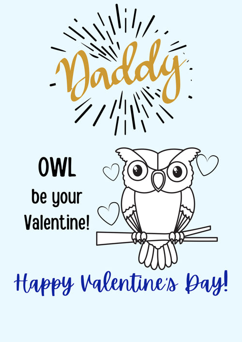 Funny Daddy Valentines Day Card Personalisation